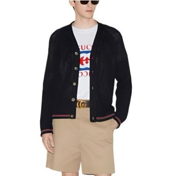 ✨구찌 남성 브이넥 가디건 - Gucci Mens V-neck Cardigan - guc2529x