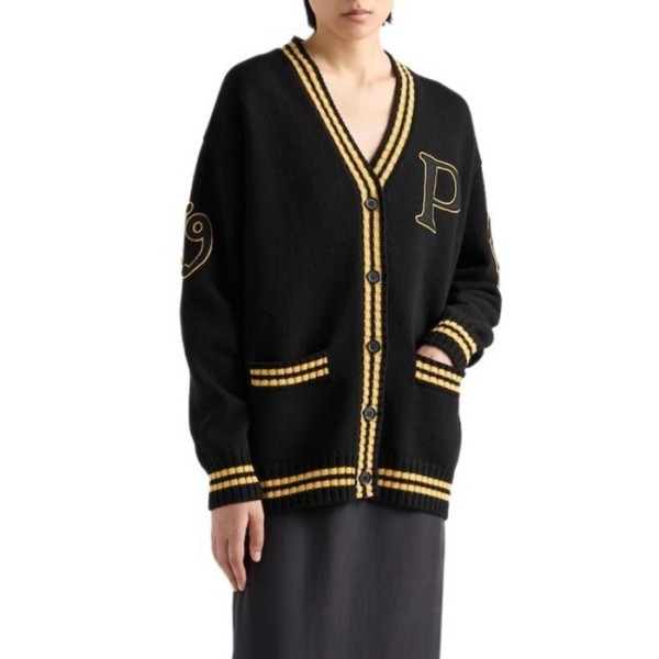 ✨프라다 여성 브이넥 가디건 - Prada Womens V-neck Cardigan - prc2530x