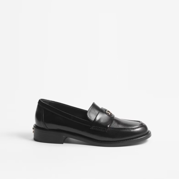 ✨샤넬 여성 블랙 로퍼 - Chanel Womens Black Loafer - chs1592x