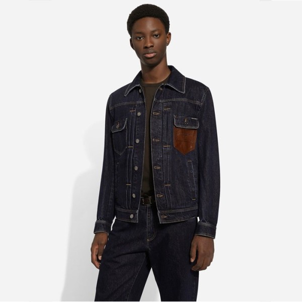 ✨돌체앤가바나 남성 데님 재킷 - Dolce&Gabbana Mens Denim Jacket - doc2585x