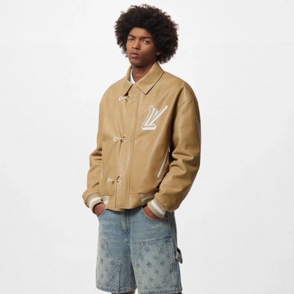 ✨루이비통 남성 가죽 재킷 - Louis vuitton Mens Leather Jacket - lvc2639x