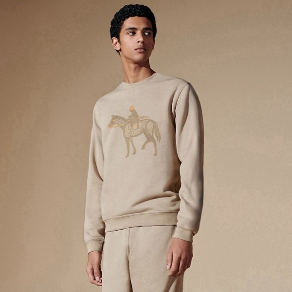 ✨에르메스 남성 라운드 맨투맨 - Hermes Mens Round Tshirt - hec2644x