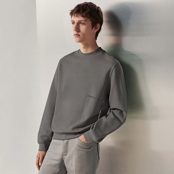 ✨에르메스 남성 라운드 맨투맨 - Hermes Mens Round Tshirt - hec2646x