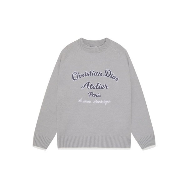 ✨디올 남성 라운드 스웨터 - Dior Mens Round Knitwear - dic2655x