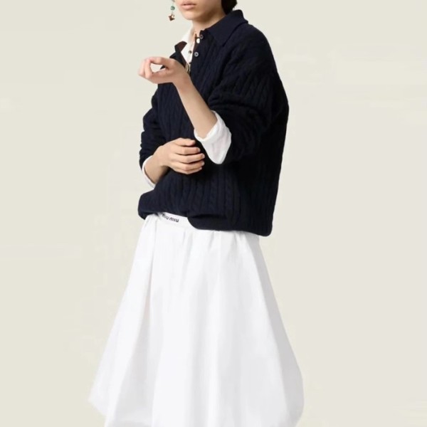 ✨미우미우 여성 폴로 니트 - Miumiu Womens Polo Knitwear - mic2686x