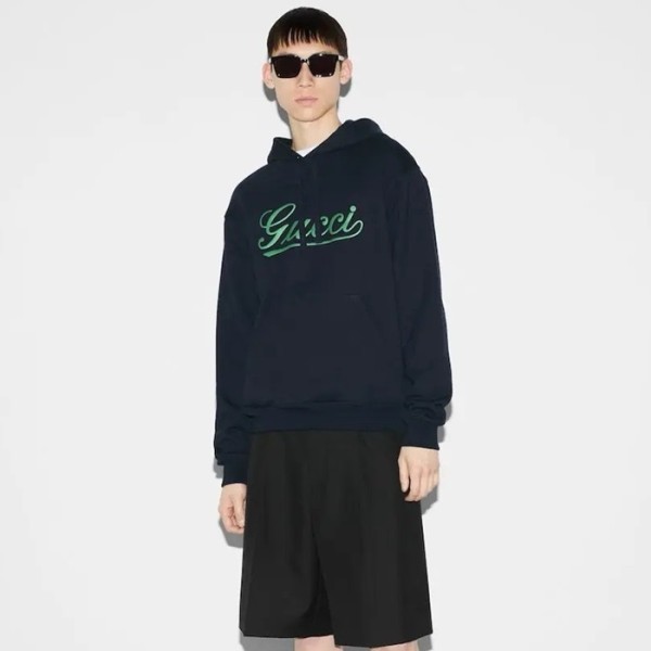 ✨구찌 남성 블랙 후드티 - Gucci Mens Black Hoodie - guc2691x