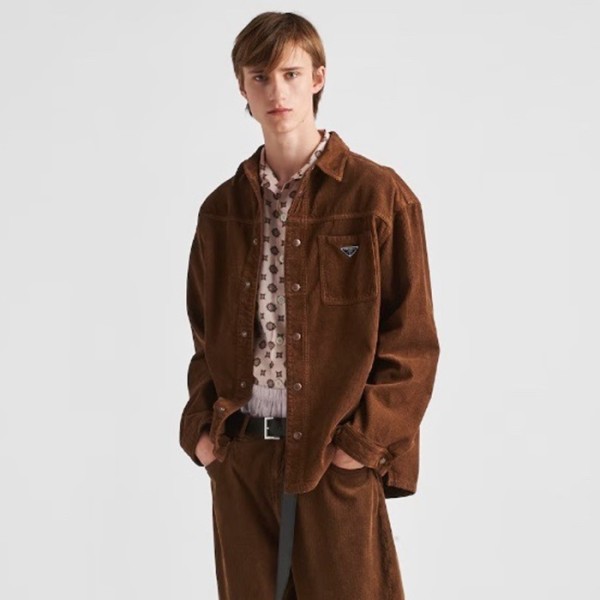 ✨프라다 남성 브라운 투피스 - Prada Mens Brown Two-pieces - prc2713x