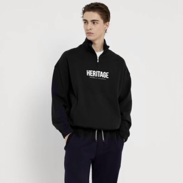 ✨브루넬로쿠치넬리 남성 집업 맨투맨 - Brunello Cucinelli Mens Zip-up Tshirts - bru2715x