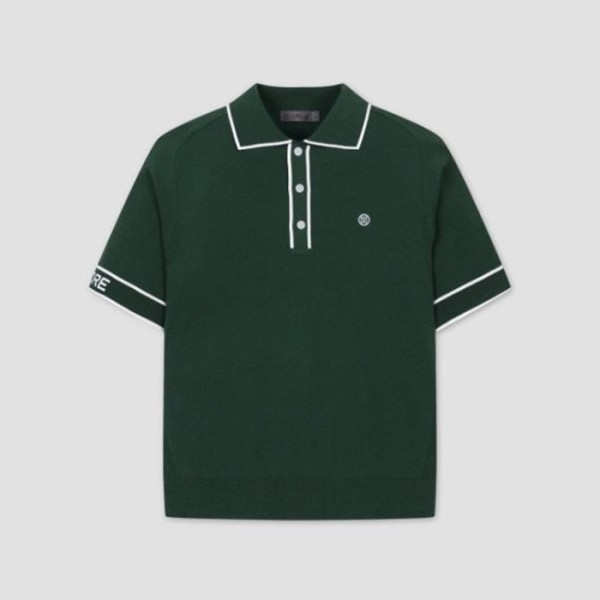 ✨[G/FORE] 지포어 남성 쇼츠 슬리브 니트 - gol1348x