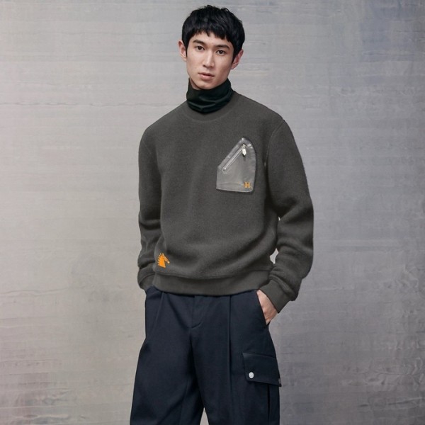 ✨에르메스 남성 라운드 맨투맨 - Hermes Mens Round Tshirt - hec2906x