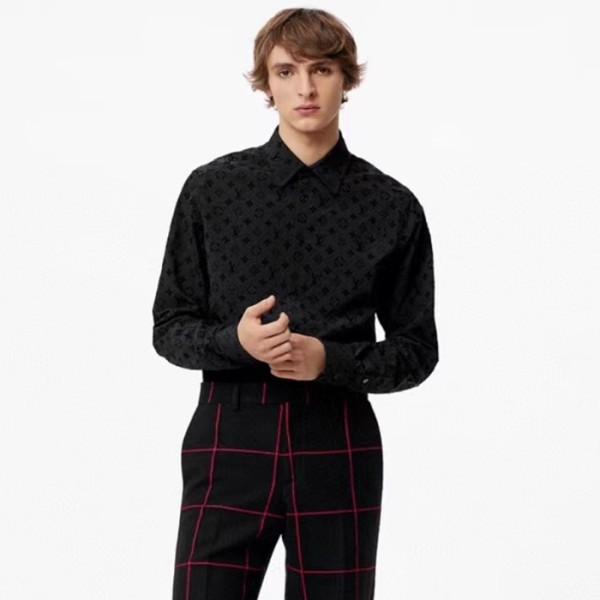 ✨루이비통 남성 모노그램 셔츠 - Louis vuitton Mens Monogram Shirts - lvc3024x