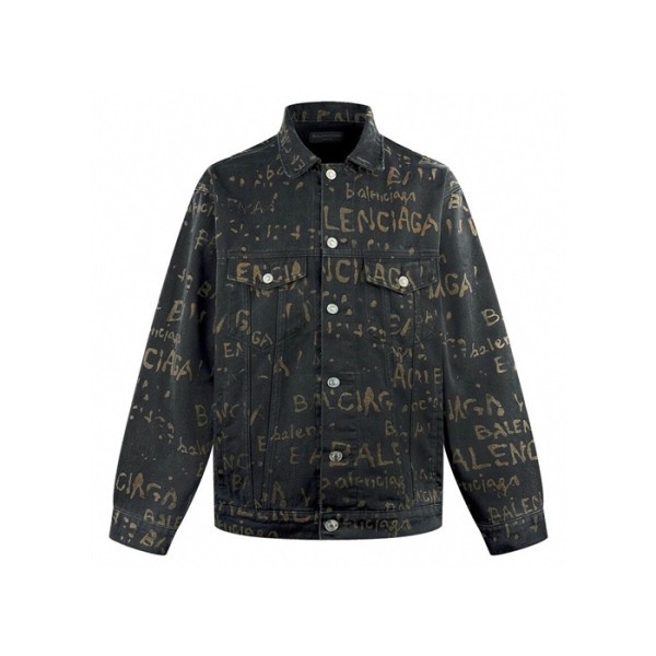 ✨발렌시아가 남성 데님 재킷 - Balenciaga Mens Denim Jacket - bac3043x