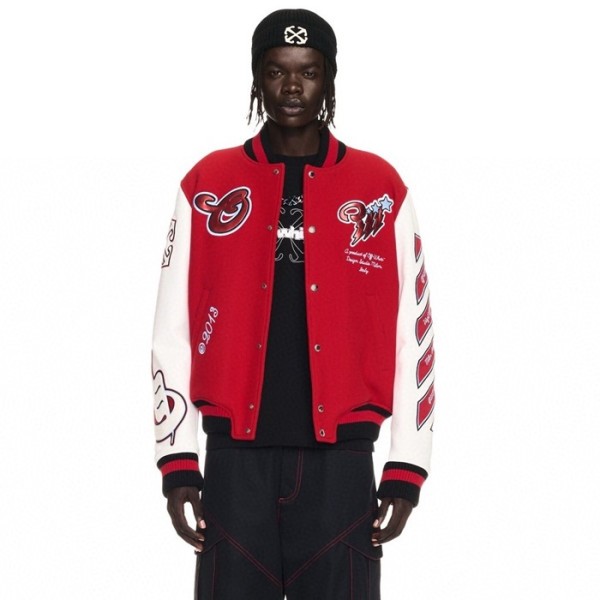 ✨오프화이트 남성 봄버 자켓 - Off-white Mens Bomber Jacket - ofc3081x