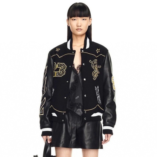 ✨오프화이트 여성 봄버 자켓 - Off-white Womens Bomber Jacket - ofc3087x