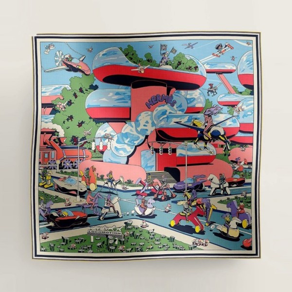 ✨에르메스 여성 실크 스카프 - Hermes Womens Silk Scarf - acc2386x