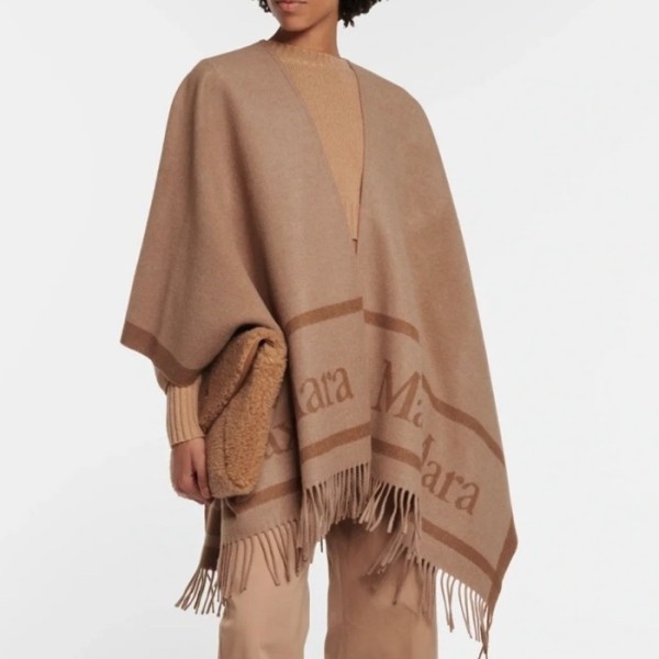 ✨막스마라 여성 브라운 판쵸 - Maxmara Womens Brown Pancho - acc2422x