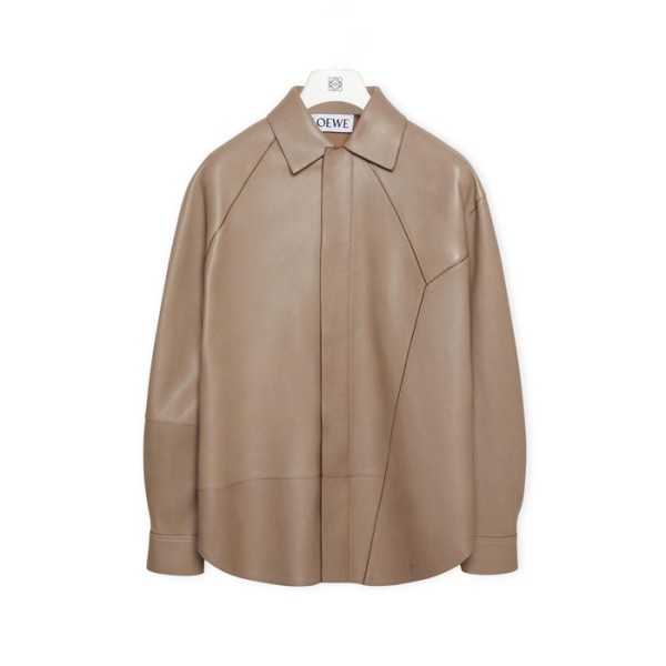 ✨로에베 남성 가죽 자켓 - Loewe Mens Leather Jacket - loc3209x