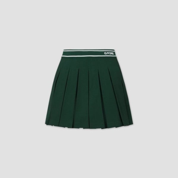 ✨[G/FORE] 지포어 여성 셔클 Gs 플리츠 스커트 - gol1364x