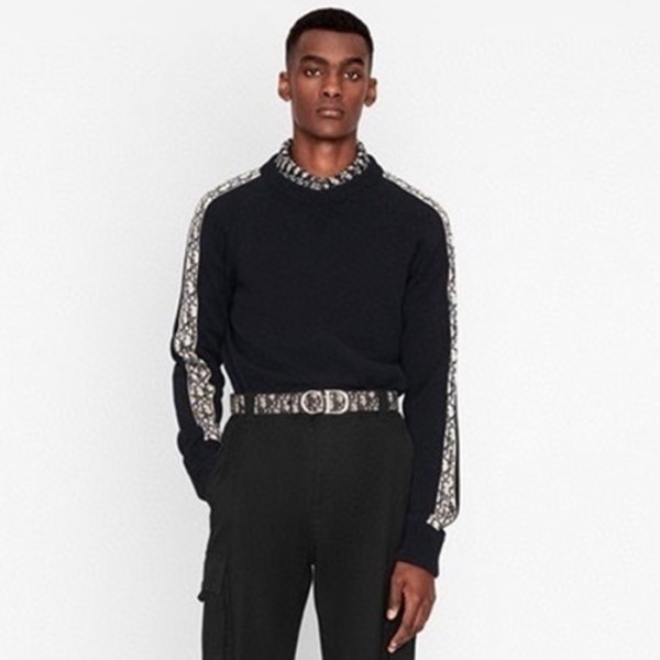 ✨디올 남성 라운드 스웨터 - Dior Mens Round Knitwear - dic3236x