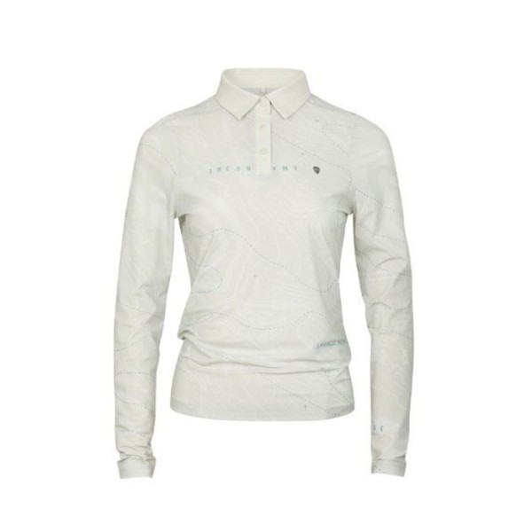 ✨[AMAZINGCRE] 어메이징크리 여성 에어로쉴드 컨투어라인 패턴 티셔츠 - gol1376x