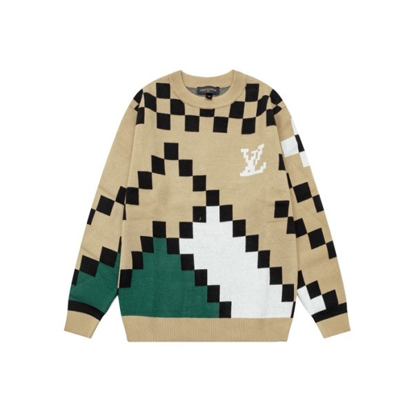 ✨루이비통 남성 라운드 스웨터 - Louis vuitton Mens Round Sweater - lvc3281x