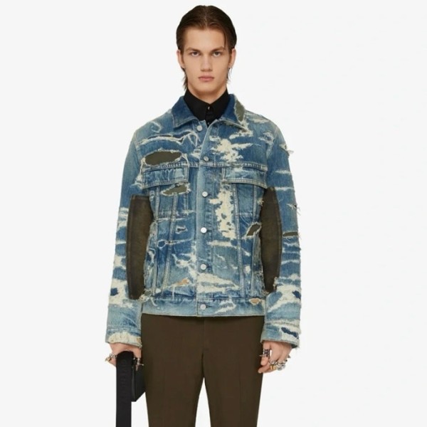 ✨지방시 남성 데님 자켓 - Givenchy Mens Denim Jacket - gic3327x