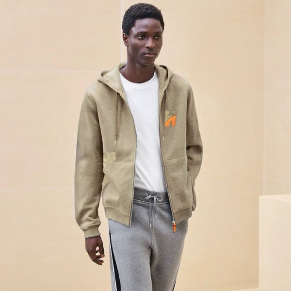 ✨에르메스 남성 집업 후드티 - Hermes Mens Zip-up Hoodie - hec3422x