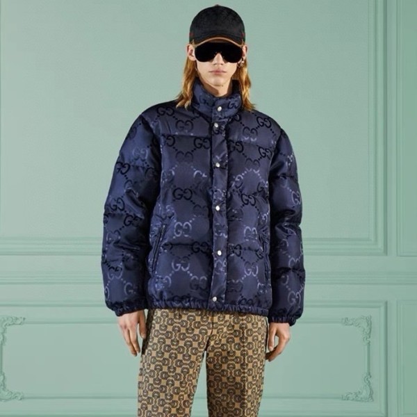 ✨구찌 남성 블루 덕다운 패딩 - Gucci Mens Blue Padding - guc3516x