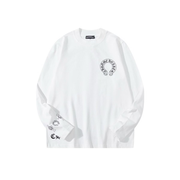 ✨크롬하츠 남성 라운드 긴팔티 - Chrome Hearts Mens Round Tshirt - chc3532x