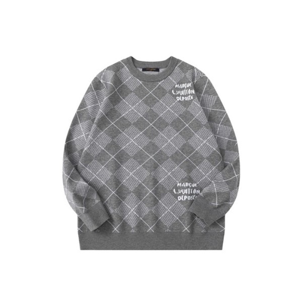 ✨루이비통 남성 라운드 스웨터 - Louis vuitton Mens Round Sweater - lvc3536x