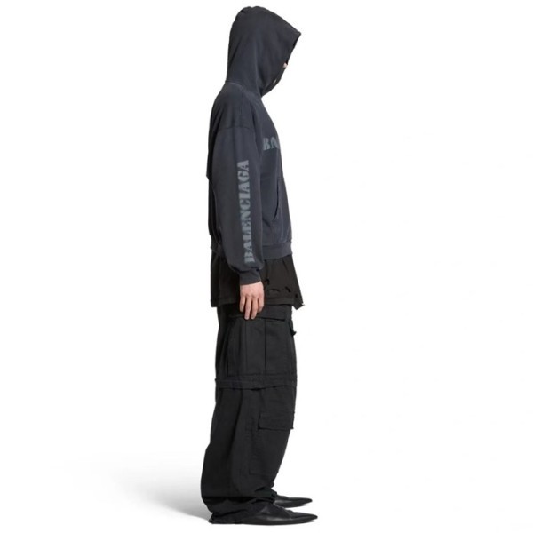 ✨발렌시아가 남성 오버핏 후드티 - Balenciaga Mens Over Size Hoodie - bac3658x