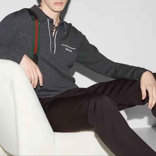 ✨구찌 남성 폴로 스웨터 - Gucci Mens Polo Sweater - guc3666x