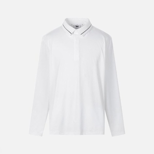 ✨PXG 남성 베이직 칼라 롱슬리브 티셔츠 - gol1389x