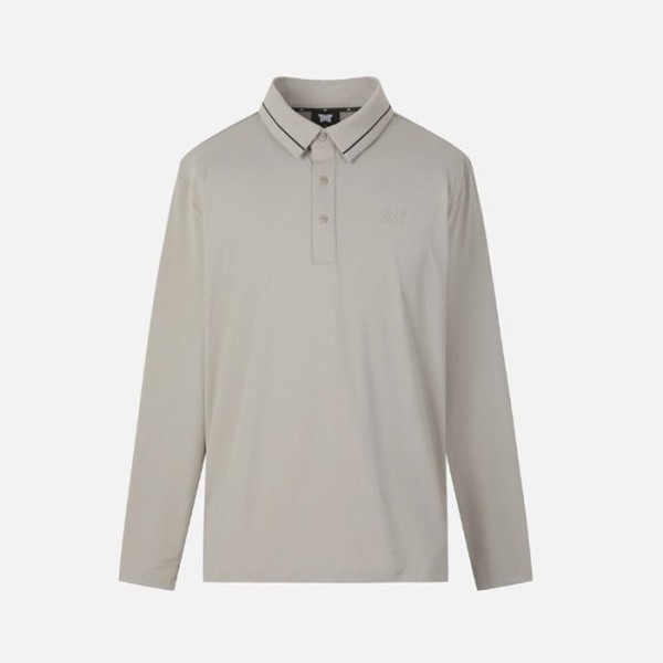 ✨PXG 남성 베이직 칼라 롱슬리브 티셔츠 - gol1390x