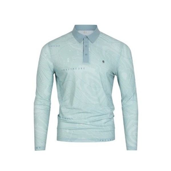 ✨[Amazing Cre] 어메이징크리 남성 에어로쉴드 컨투어라인 패턴 티셔츠 - gol1393x