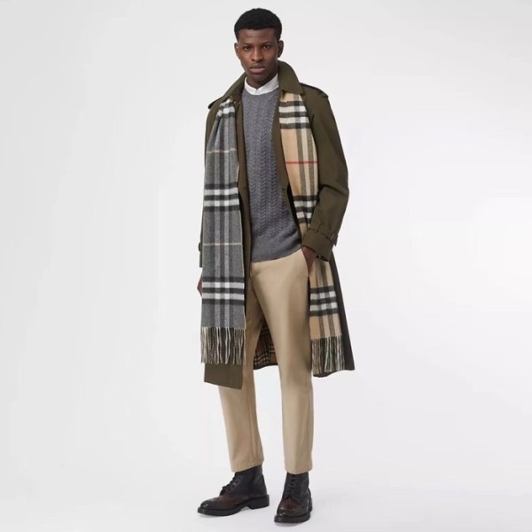 ✨버버리 남/녀 빈티지 머플러 - Burberry Unisex Vintage Muffler - buc2435x