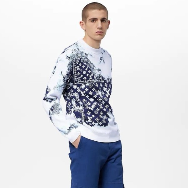 ✨루이비통 남성 라운드 스웨터 - Louis vuitton Mens Round Sweater - lvc3798x