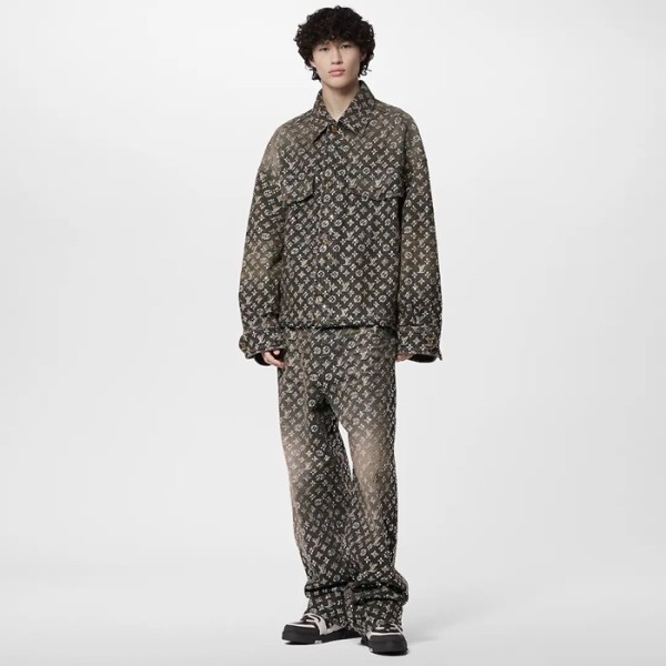 ✨루이비통 남성 데님 재킷 - Louis vuitton Mens Denim Jacket - lvc3801x