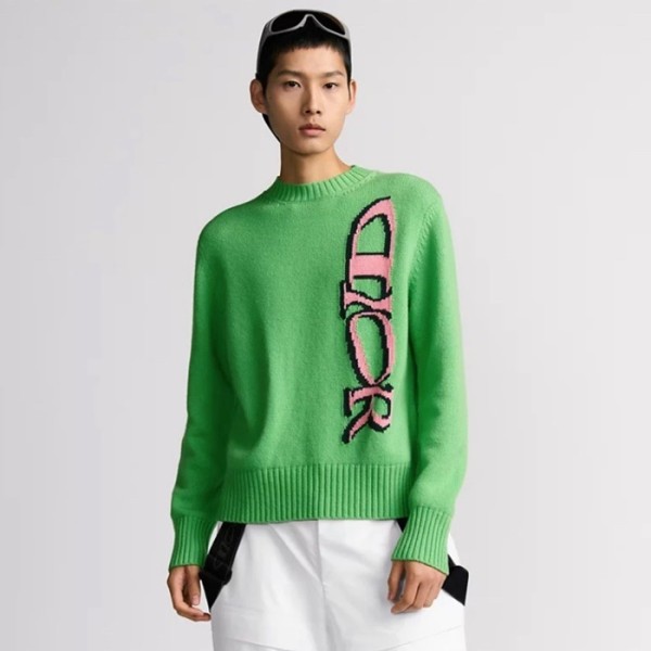 ✨디올 남성 라운드 스웨터 - Dior Mens Round Knitwear - dic3910x