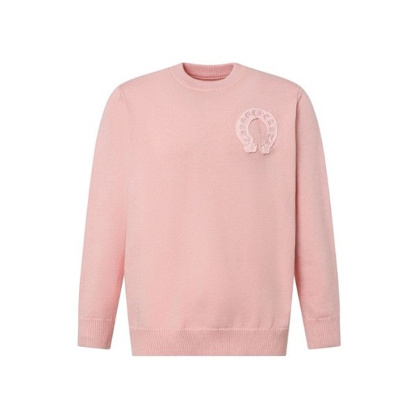 ✨크롬하츠 남성 라운드 니트웨어 - Chrom hearts Mens Round Knitwear - chc3967x