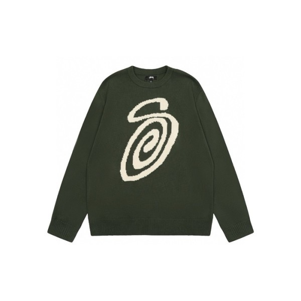 ✨스터시 남성 라운드 스웨터 - Stussy Mens Round Sweater - stc4018x