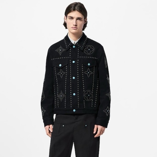✨루이비통 남성 데님 재킷 - Louis vuitton Mens Denim Jacket - lvc4078x