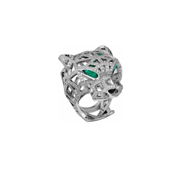 ✨까르띠에 남/녀 화이트 골드 반지 - Cartier Unisex White Gold Ring - acc2546x