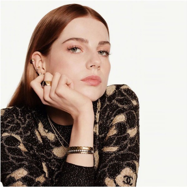 ✨샤넬 여성 골드 팔찌 - Chanel Womens Gold Bangle - acc2559x