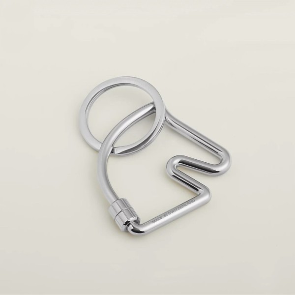 ✨에르메스 남/녀 골드 키링 - Hermes Unisex Cheval Key Ring - acc2586x