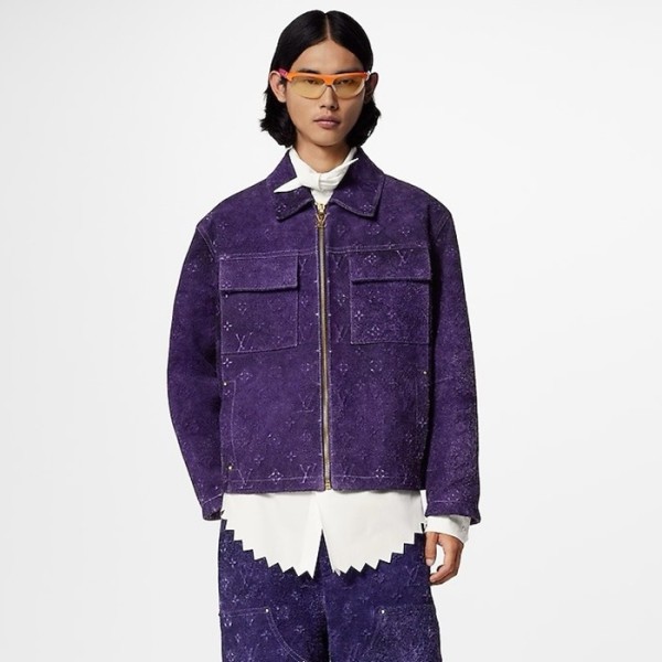 ✨루이비통 남성 가죽 재킷 - Louis vuitton Mens Leather Jacket - lvc4252x