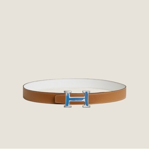 ✨에르메스 남성 리버서블 브러시 벨트 - Hermes Mens Brush Reversible Belt - bel35x
