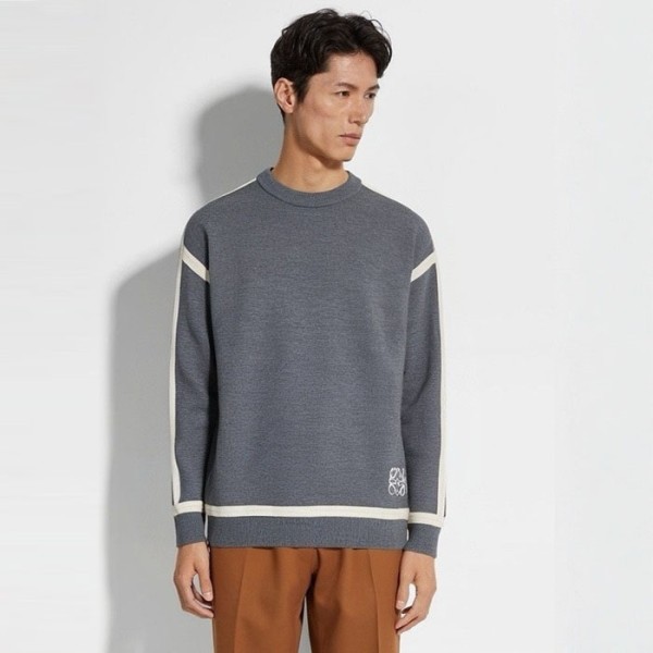 ✨로에베 남성 라운드 스웨터 - Loewe Mens Round Sweater - loc4344x