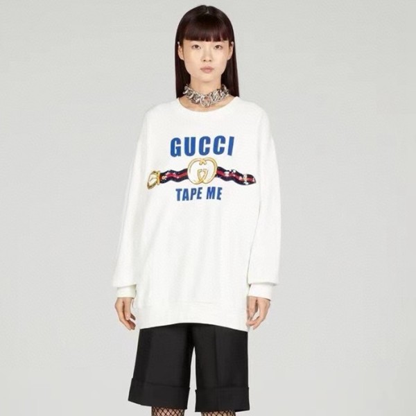 ✨구찌 여성 라운드 맨투맨 - Gucci Womens Round Tshirts - guc4400x