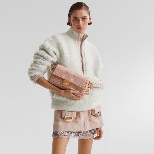 ✨펜디 여성 FF 바게트 백 - Fendi Womens FF Baguette Bag - feb3321x